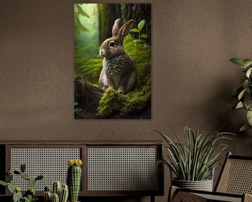 Sereniteit in het bos van Vythryd Arts