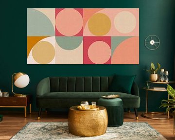 Kleurvormen voor Retro Interieurs van Dina Dankers