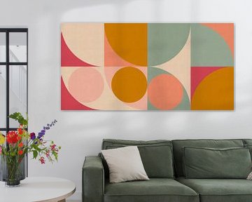 Bauhaus-stijl in vrolijke kleuren van Dina Dankers