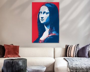 Mona Lisa in Pop Art by Skyfall