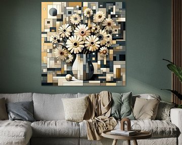 Stilleven abstract van Jessica Berendsen