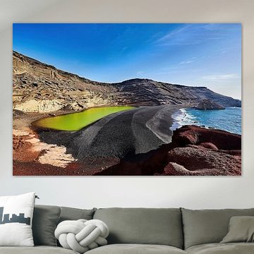 Grüne Lagune, Charco de los Clicos, Lanzarote von Martin Opladen