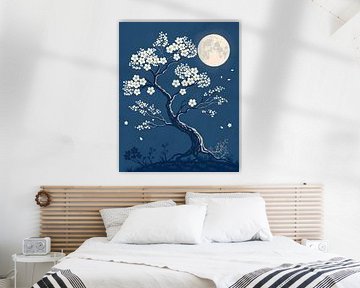 Moonlit Bloom by Artistic