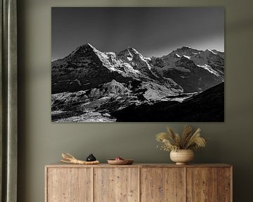 Eiger, Mönch und Jungfrau im Berner Oberland von Martin Opladen