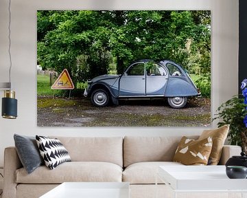 Citroen 2 CV in Marciac van Evert Jan Luchies