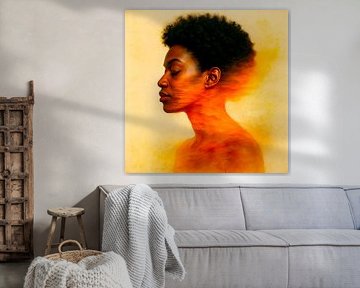 Faces of light: Flames of memory