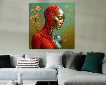 Faces of light: heart of chrome, root of blood