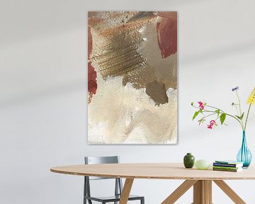 Abstract '' Thuis in het zand'' van Sara Haver