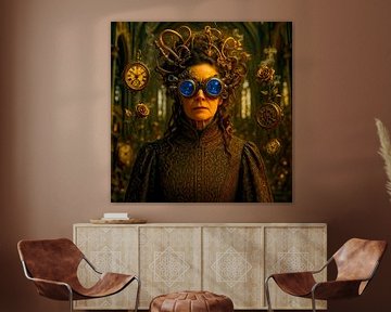 De chronomechanicus van Klaus Tesching - Art-AI