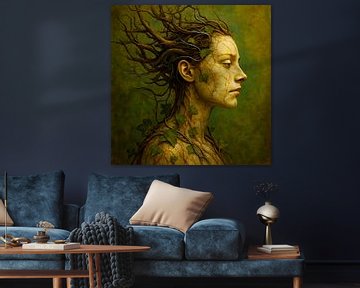 De ontwakende aarde van Klaus Tesching - Art-AI