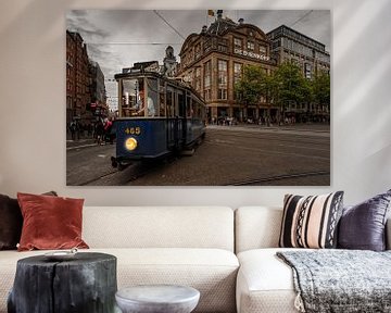 Straßenbahn auf dem Dam-Platz von Humphry Jacobs