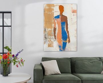 Menselijke Figuur | Figuur Abstract van Kunst Kriebels