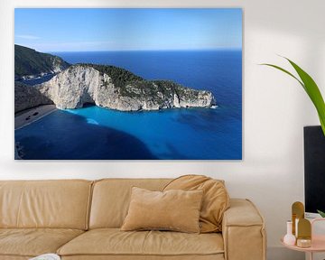 The blue waters of zakyntos by NNatural