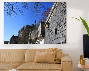 Blick auf das Schloss von Rocamadour