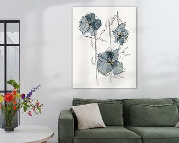 Fröhlicher Blues von AnkieArt