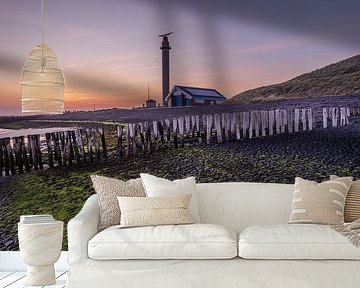 Zonsondergang KNRM Westkapelle