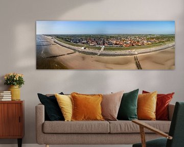 Zonsondergang boven Zoutelande: een betoverend panorama van het Zeeuwse dorp waar licht, lucht en landschap samenkomen in een schilderachtig en onvergetelijk vergezicht van byphotographyms