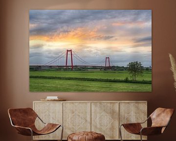 Die Golden Gate vom Niederrhein – Die Rheinbrücke bei Emmerich von Michael Valjak