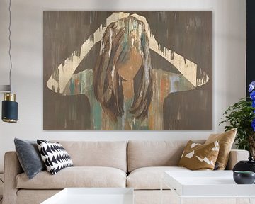 Vrouw | Hide in Plain Sight van De Mooiste Kunst