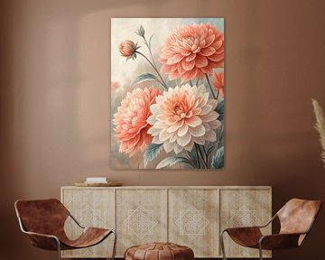 Ätherische Dahlienblüte von Artistic