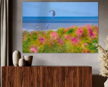 North Sea with Flowers by Yanuschka | Fotografie Noordwijk