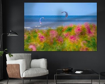 North Sea with Flowers by Yanuschka | Fotografie Noordwijk