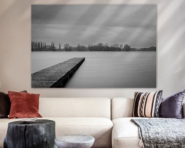 Stilte in een Nederlands landschap