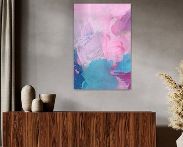 Abstract '' Zang van blauw ''