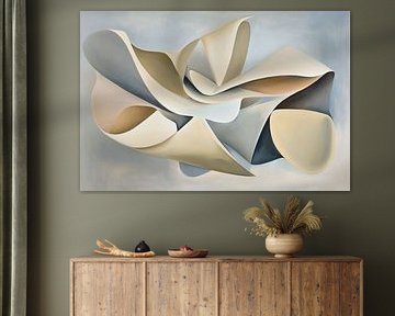 Formes abstraites | Mouvements abstraits en couleurs douces