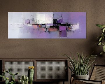 Purple Rest | Abstract Purple Composition by Zen and More