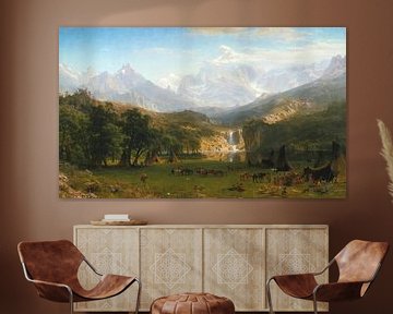 De Rocky Mountains, Lander's Peak, Albert Bierstadt