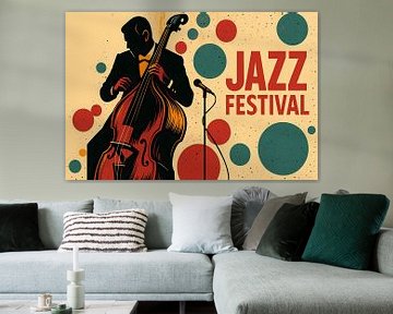 music poster illustration van Ariadna de Raadt-Goldberg