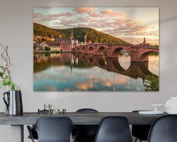 Heidelberg bij zonsondergang van Ilya Korzelius