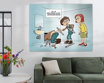 Karikatur; die Exekutive