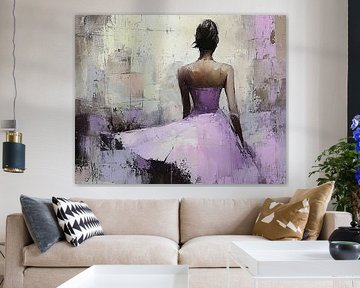 Woman Purple | Soothing Purple Back