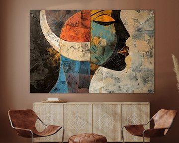Gezicht | Contemplating Visual Symphony van De Mooiste Kunst