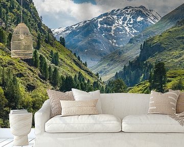 Vent tal view in the Tiroler Alps in Austira during springtime by Sjoerd van der Wal Photography
