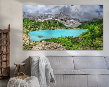 Lago di Sorapis in de Dolomieten van Sjoerd van der Wal Fotografie