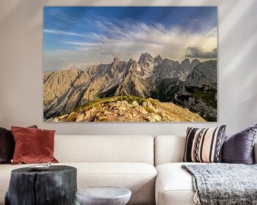 Uitzicht Cadini di Misurina in de Dolomieten tijdens de lente van Sjoerd van der Wal Fotografie