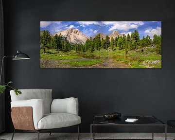 Lago Piciodel op de Fanes-weide van Sjoerd van der Wal Fotografie