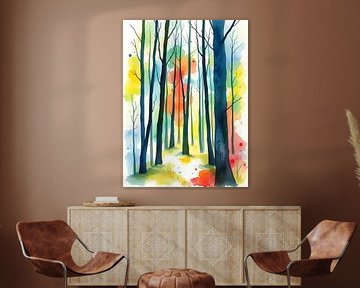Murmures des bois colorés