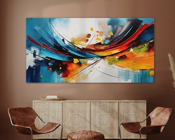 Modern abstract schilderij van WeLoveArt