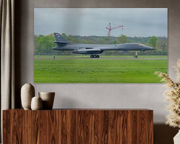 Rockwell B-1B Lancer strategische bommenwerper. van Jaap van den Berg