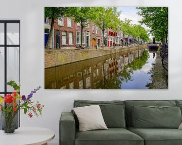 Gracht in Delft von Dirk van Egmond