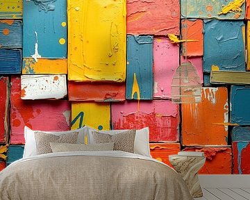 Flächen vom Raster zur Freiheit – Ein abstraktes Panorama aus Farbe, Fläche und Zufall