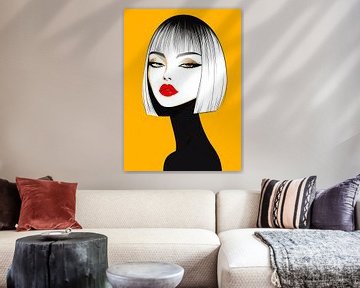Female Elegance in Pop Art van Karina Brouwer