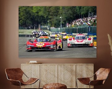 Ferrari versus Porsche at Spa Francorchamps by Sjoerd van der Wal Photography