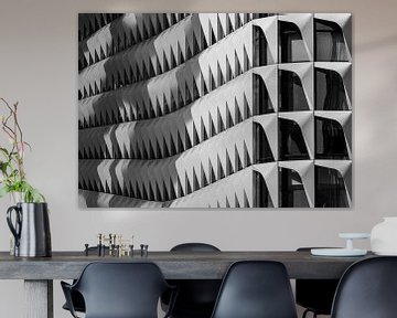 Wanddecoratie centraal station Utrecht van Cock van Roon