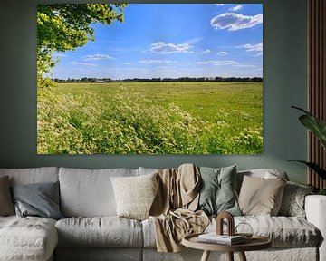 Licht über den Flatlands von Künstlerische Darstellung der Natur