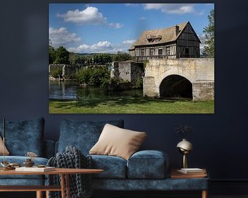 Oude molen aan de Seine, Vernon van Imladris Images